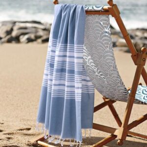 cotton striped turkish beach towel