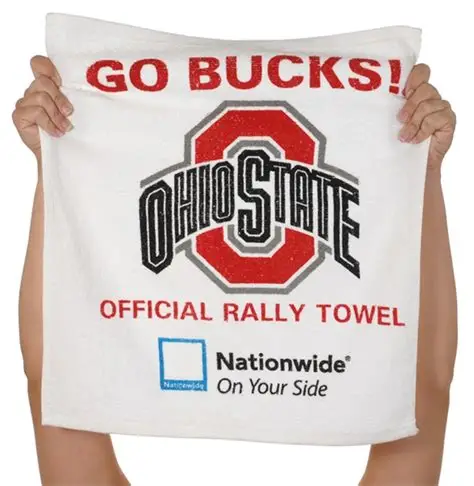 Durable Promotional Cotton Printed Rally Towel