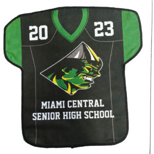 100% cotton single side print microfiber jersey towel rally towel